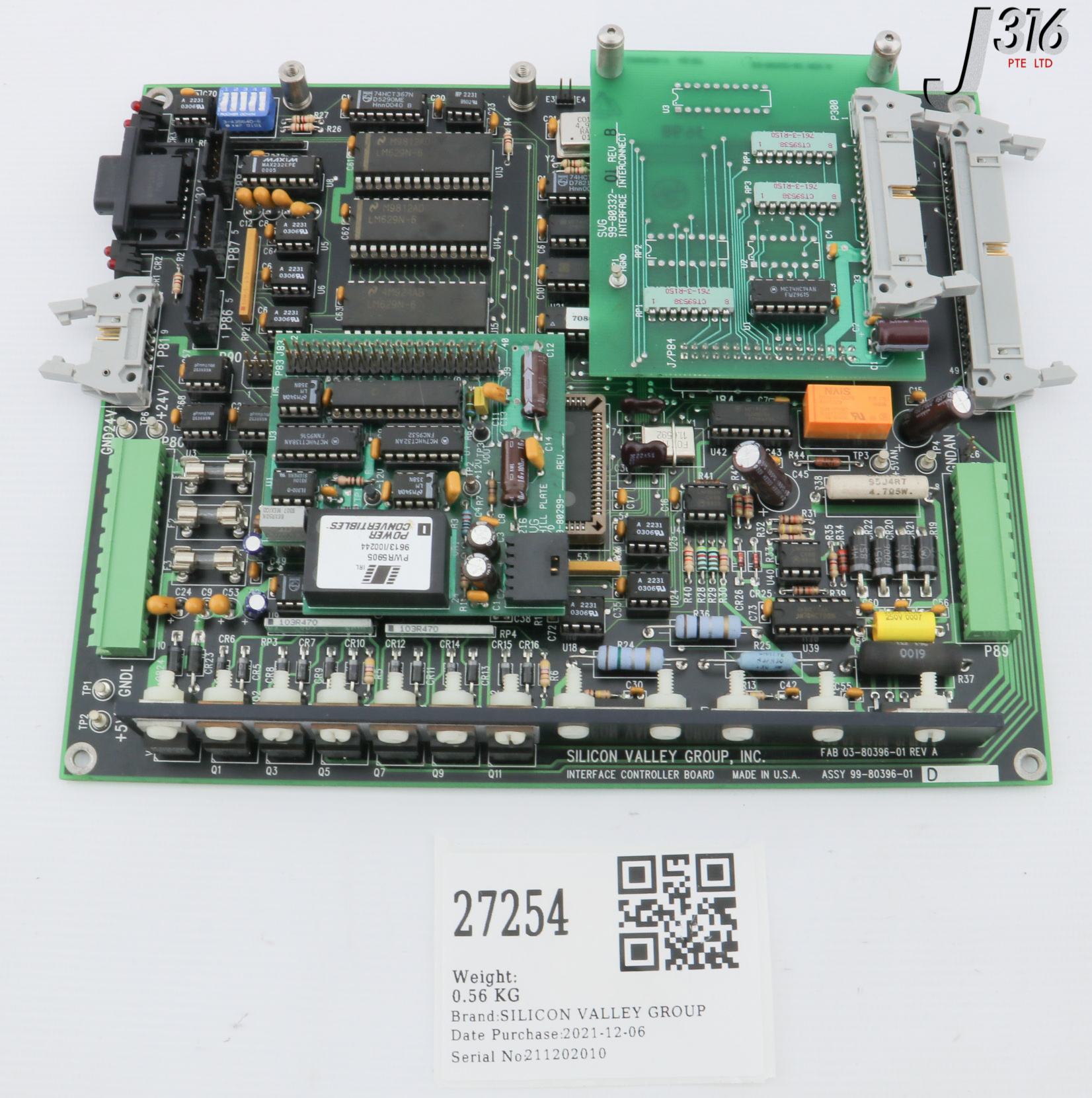 60枚 ⑧ 27254 SVG PCB, I/F CTLR W/ 99-80299-01 & 99-80332-01 99-80396-01